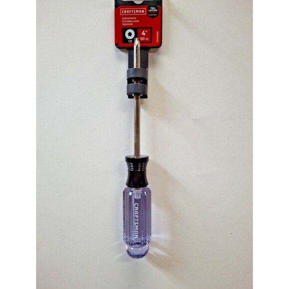New CRAFTSMAN Torx Screwdriver, T27, Black, CMHT65039, - Picture 1 of 3